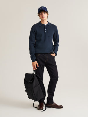 Mid Weight Merino Wool Polo