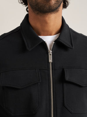 Two Pocket Sweat Overshirt