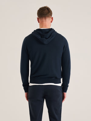 Knitted Merino Zip Through Hoody