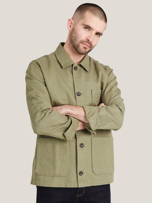 Linen Mix Shacket