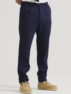 Pleat Front Wool Trouser